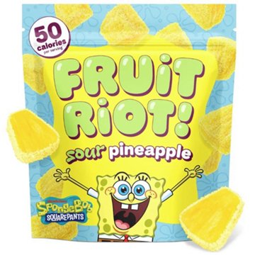 Fruit Riot! Sour Candy Pineapple Real Frozen Fruit