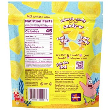 Fruit Riot! Sour Candy Pineapple Real Frozen Fruit