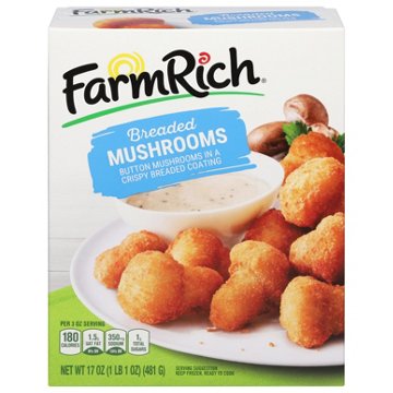 Farm Rich Breaded Mushrooms, 17 oz
