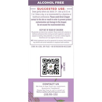 Mary Ruth's Organic Valerian Root Liquid Extract