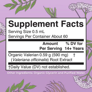 Mary Ruth's Organic Valerian Root Liquid Extract