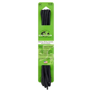 Griffin Kevlar Heavy Duty Shoe Laces - Black, 54"