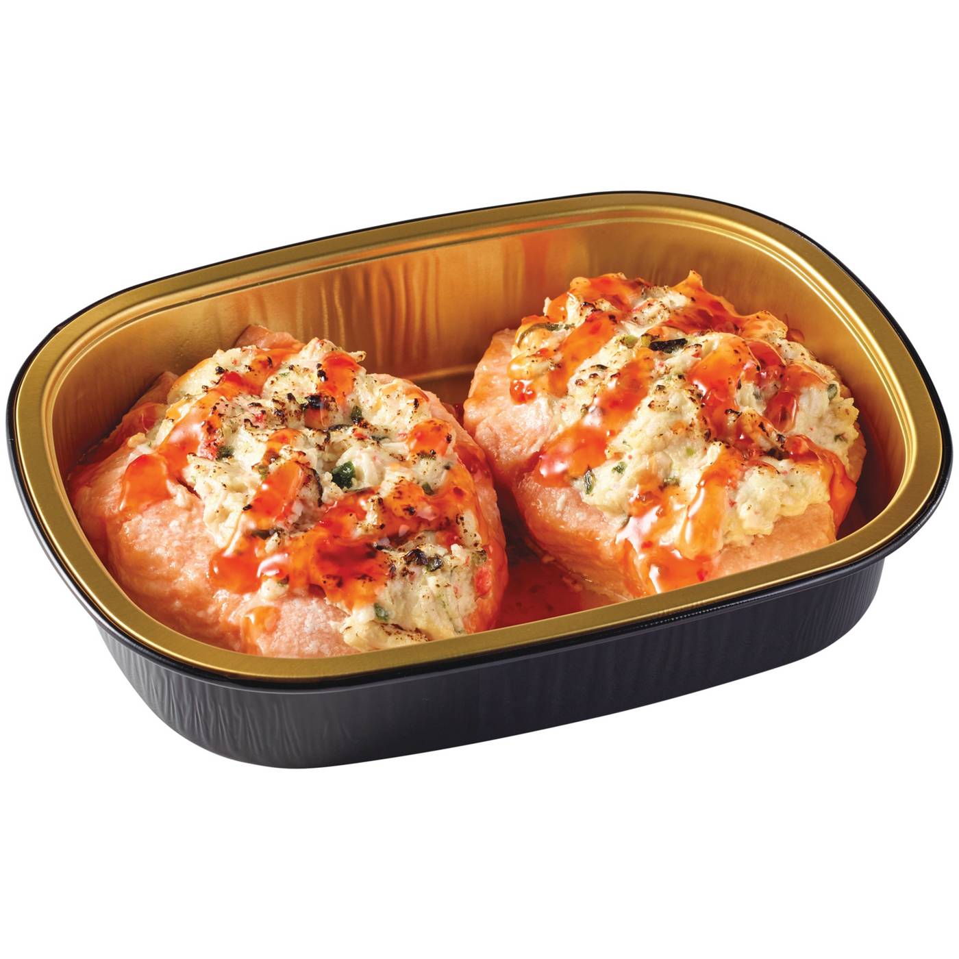 Meal Simple by H-E-B Seafood Rangoon Stuffed Salmon; image 3 of 4