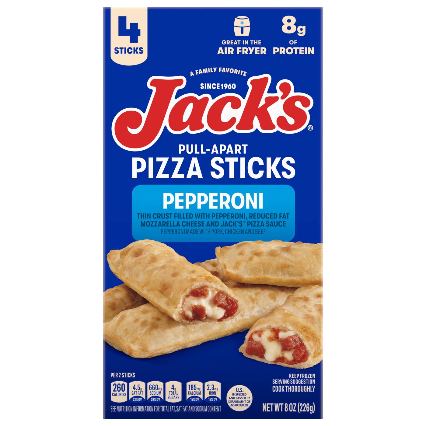 Jack's Pull-Apart Pizza Sticks - Pepperoni; image 1 of 2