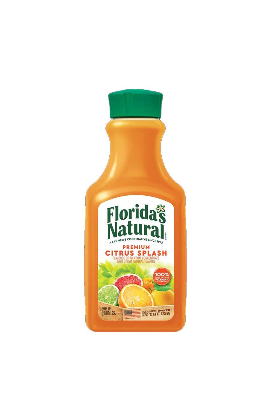 Florida's Natural Premium Citrus Splash Drink; image 1 of 2