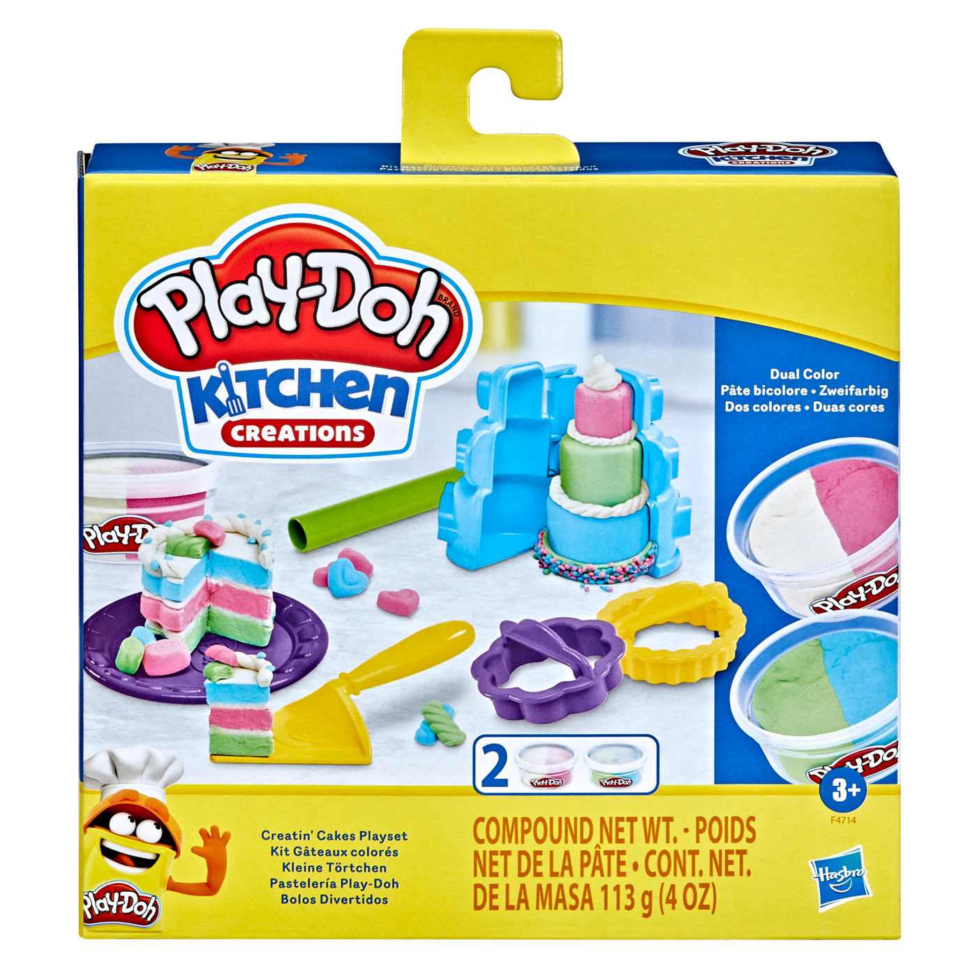 Play-Doh Kitchen Creations Creatin' Cakes Playset; image 1 of 4