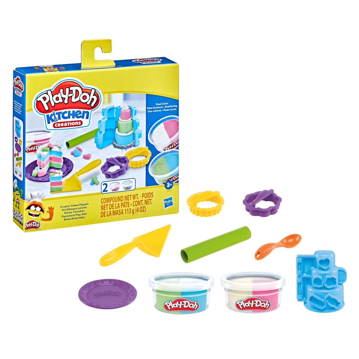 Play-Doh Kitchen Creations Creatin' Cakes Playset; image 2 of 4