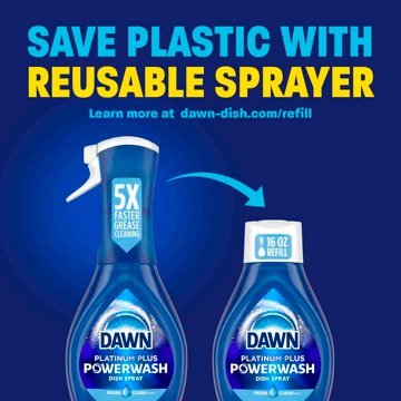 Dawn Platinum Plus Powerwash Dish Spray - Fresh Pine
