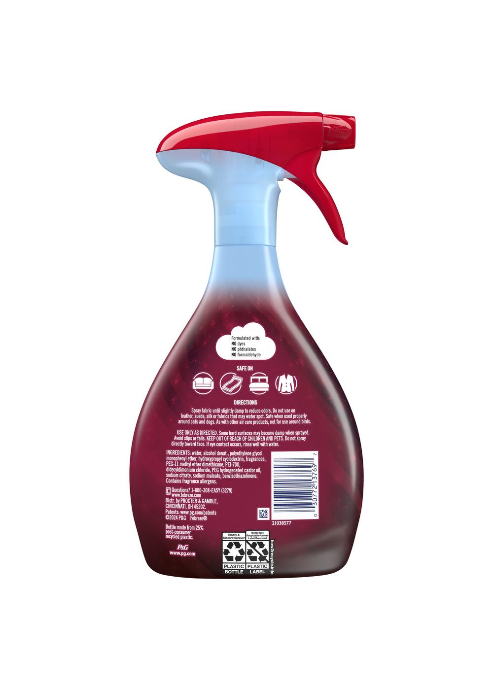 Febreze Odor-Fighting Fabric Refresher - Cranberry Crumble; image 2 of 2