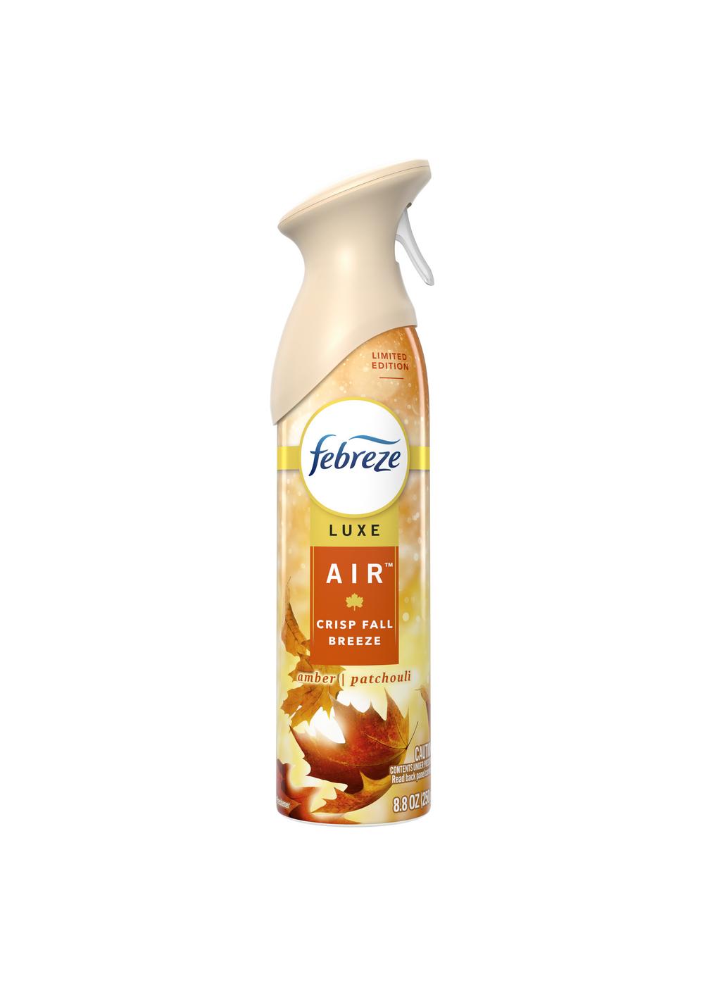 Febreze Air Mist Odor-Fighting Aerosol Air Freshener Can - Crisp Fall Breeze; image 1 of 2