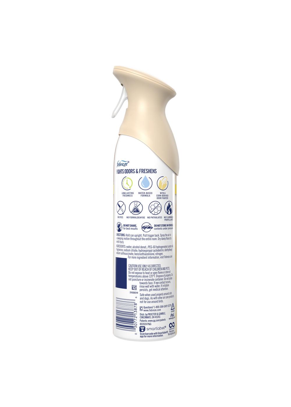 Febreze Air Mist Odor-Fighting Aerosol Air Freshener Can - Crisp Fall Breeze; image 2 of 2