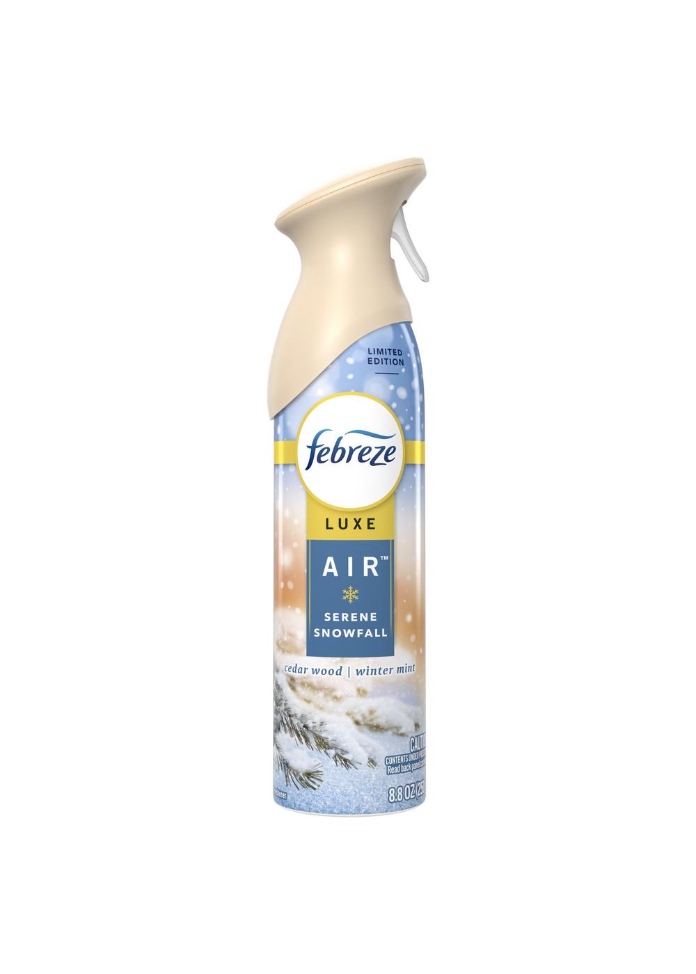 Febreze Limited Edition Luxe Air Mist Odor Eliminating Spray - Serene Snowfall; image 1 of 2