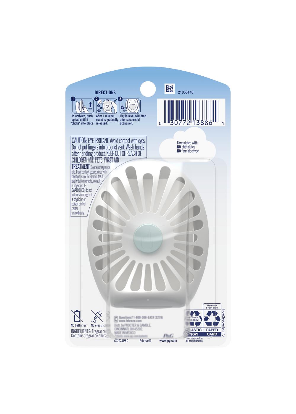 Febreze Limited Edition Luxe Small Spaces Air Freshner - Serene Snowfall ; image 2 of 2