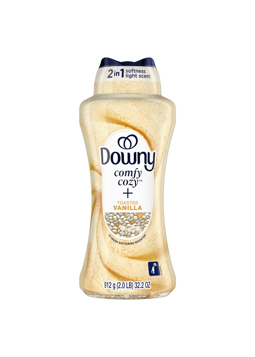 Downy In-Wash Softening Booster Scent Beads - Comfort Cozy + Toasted Vanilla; image 1 of 4