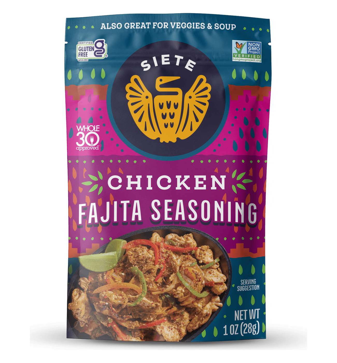Siete Chicken Fajita Seasoning; image 1 of 5