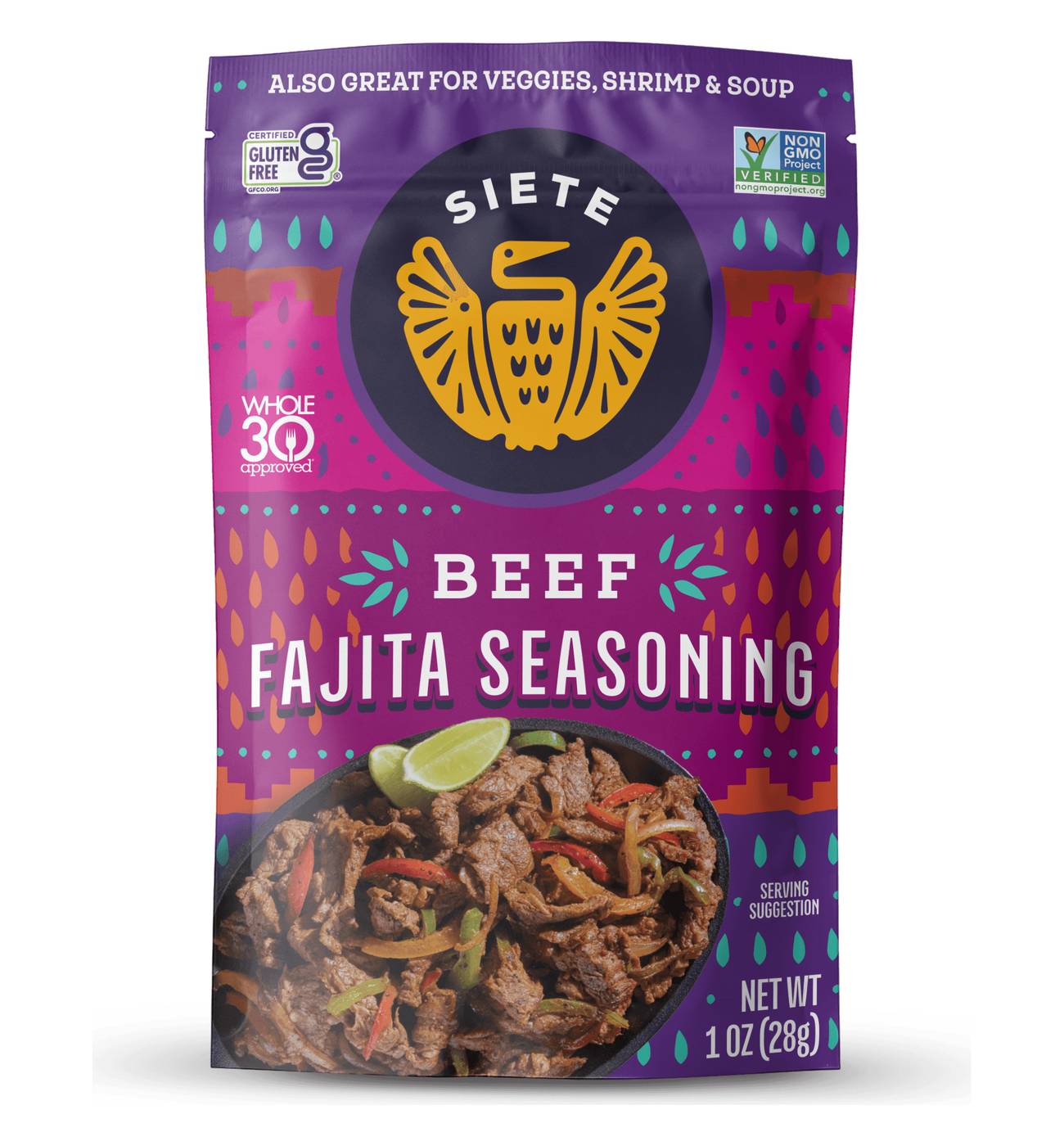 Siete Beef Fajita Seasoning; image 1 of 5