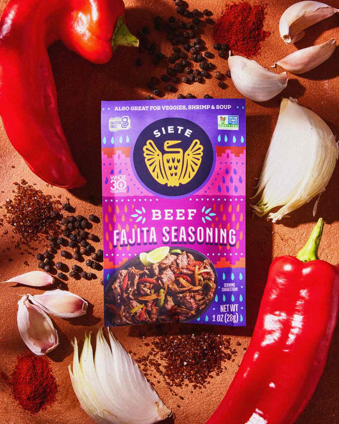 Siete Beef Fajita Seasoning; image 3 of 5