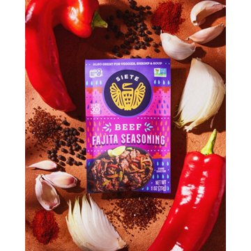 Siete Beef Fajita Seasoning, 1 oz