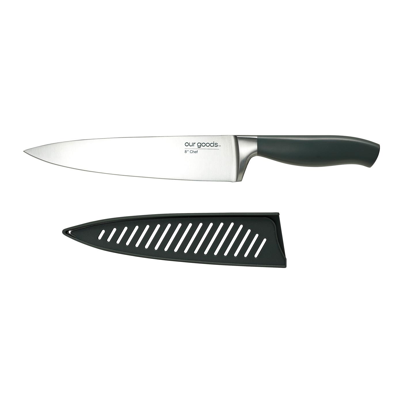 our goods Chef Knife with Sheath; image 2 of 3