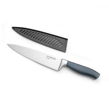 our goods Chef Knife with Sheath, 8''
