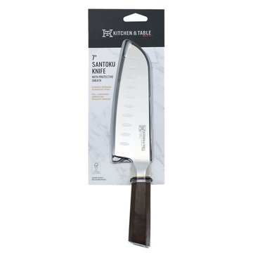 Kitchen & Table by H-E-B Santoku Knife With Sheath, 7''