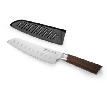 Kitchen & Table by H-E-B Santoku Knife With Sheath, 7''