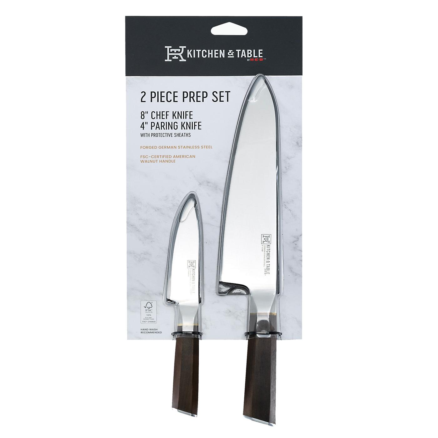 Kitchen & Table by H-E-B Prep Knife Set; image 1 of 3