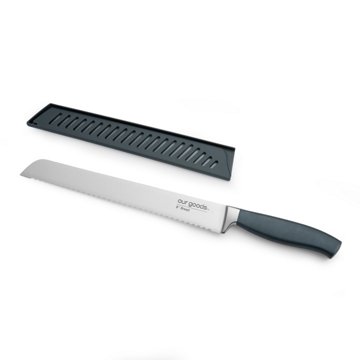 our goods Bread Knife with Sheath, 9''