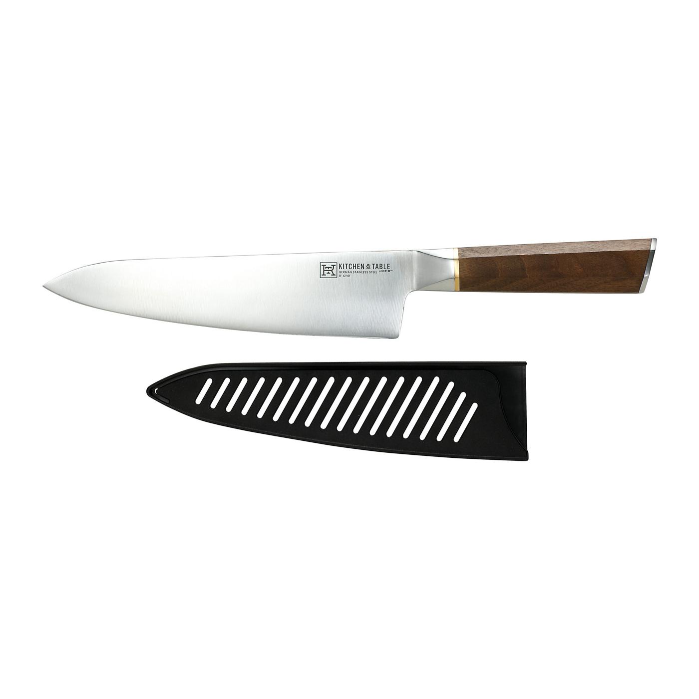 Kitchen & Table by H-E-B Chef Knife With Sheath; image 2 of 5