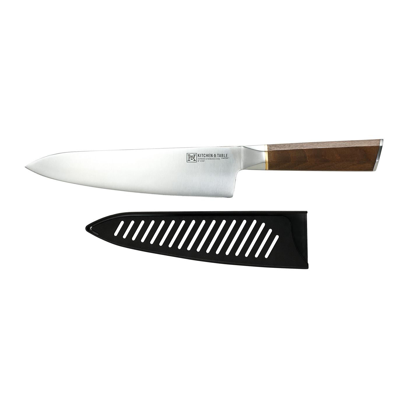 Kitchen & Table by H-E-B Chef Knife With Sheath; image 2 of 3