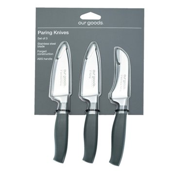our goods Paring Knives Set, 3 pk