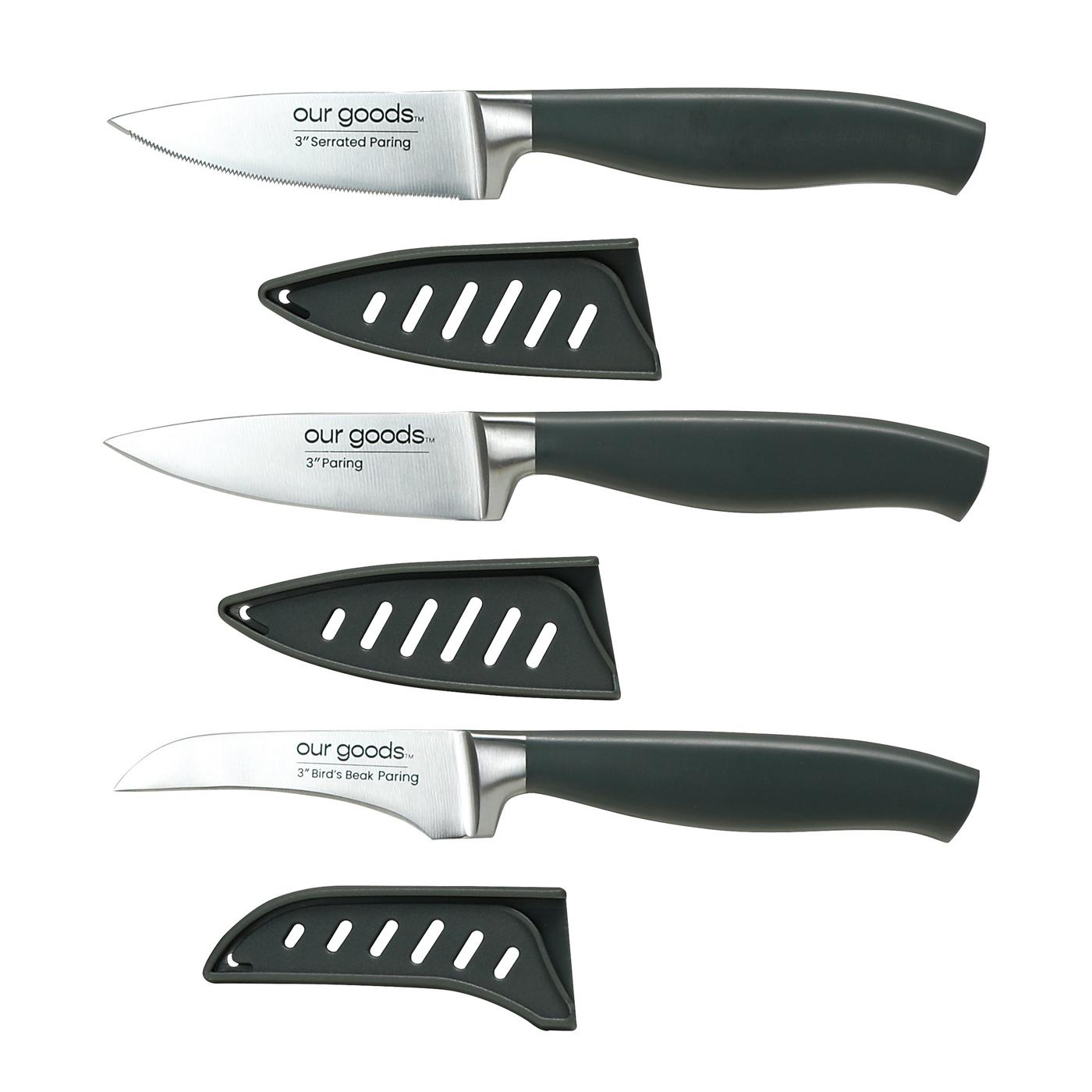 our goods Paring Knives Set; image 2 of 3