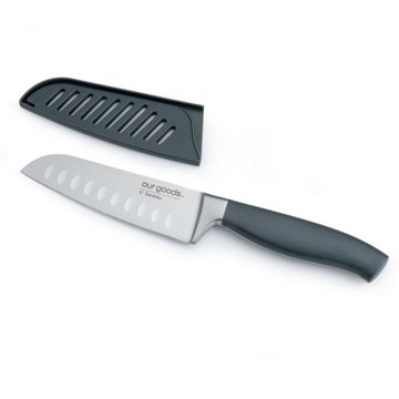our goods Santoku Knife with Sheath, 5''
