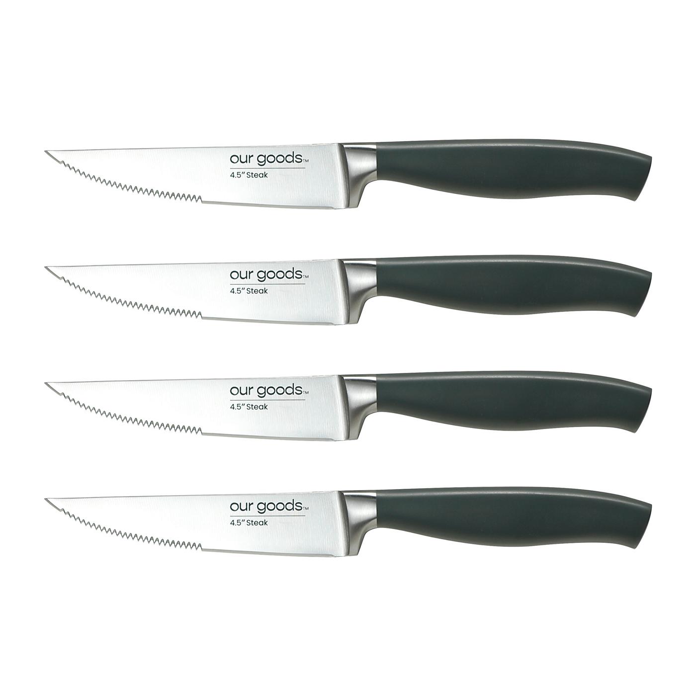 our goods Steak Knife Set; image 2 of 3