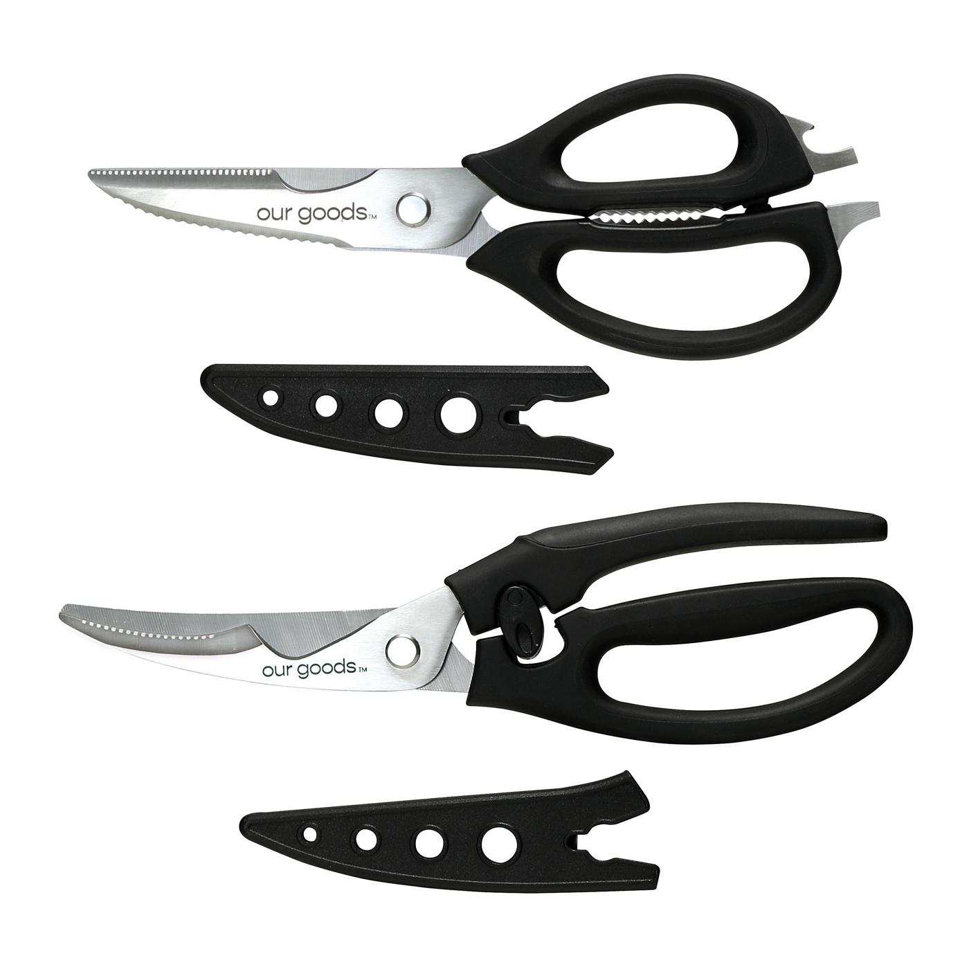 our goods Multi-purpose Kitchen Scissors Set; image 2 of 3