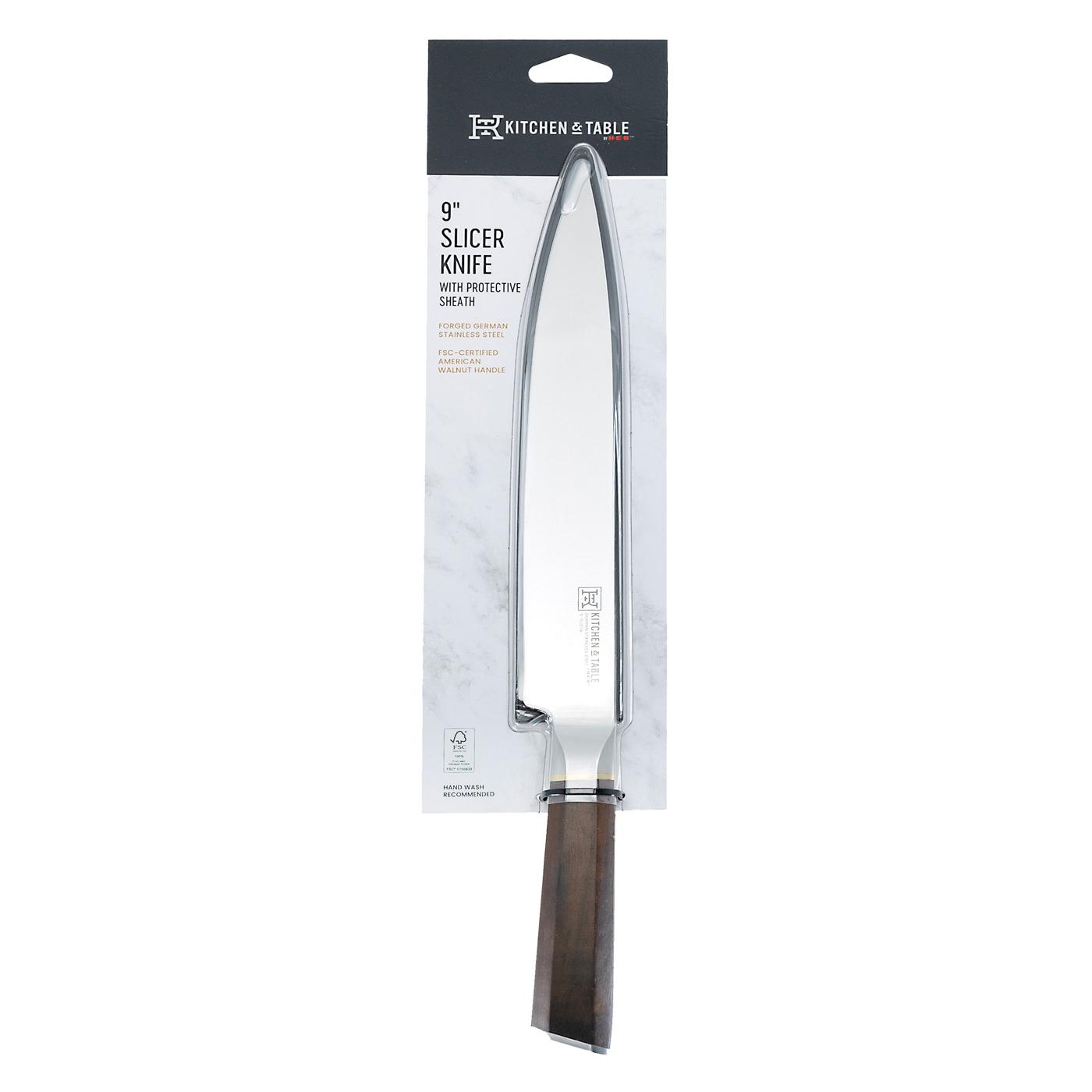 Kitchen & Table by H-E-B Slicer Knife With Sheath; image 1 of 4