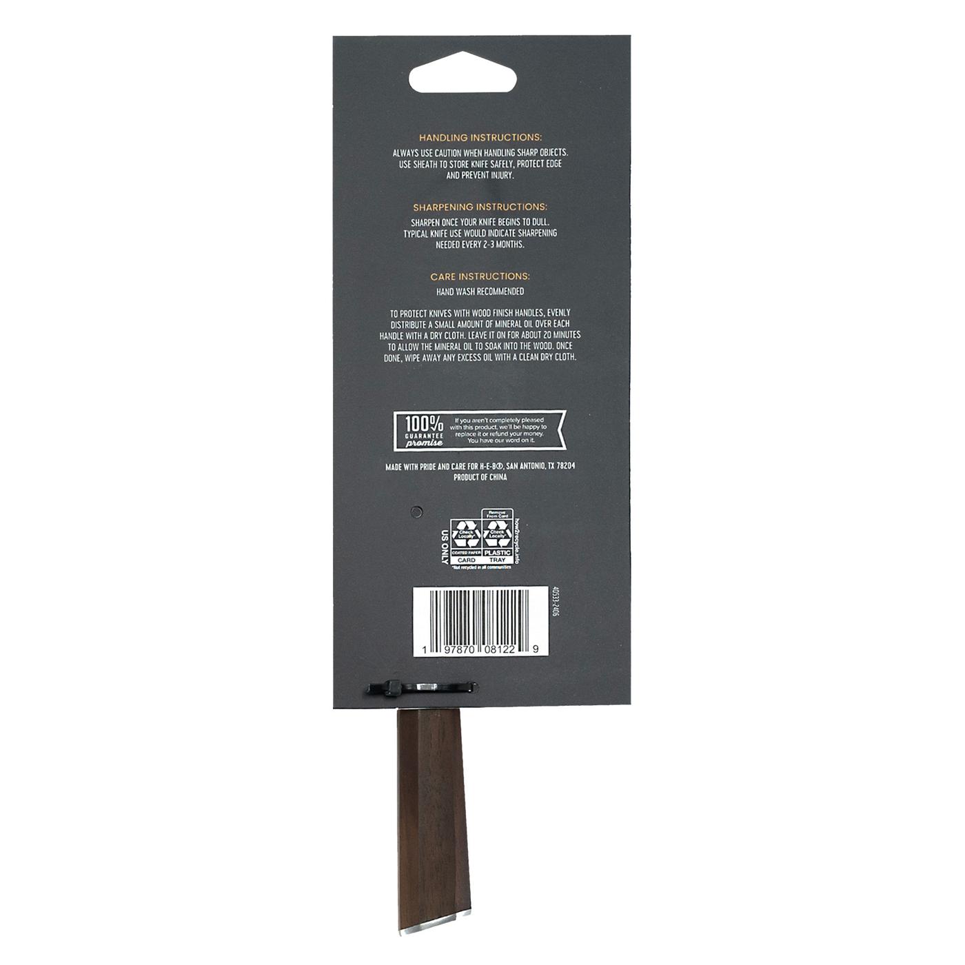 Kitchen & Table by H-E-B Santoku Knife With Sheath; image 2 of 2