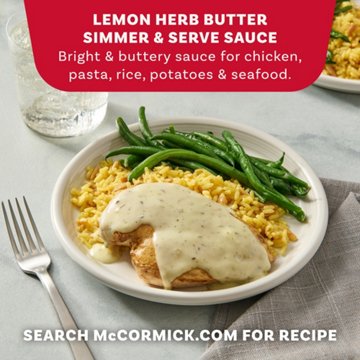McCormick Lemon Naturally Flavored Herb Butter Sauce Mix, 0.87 oz