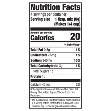 McCormick Parmesan Garlic Sauce Mix, 0.87 oz