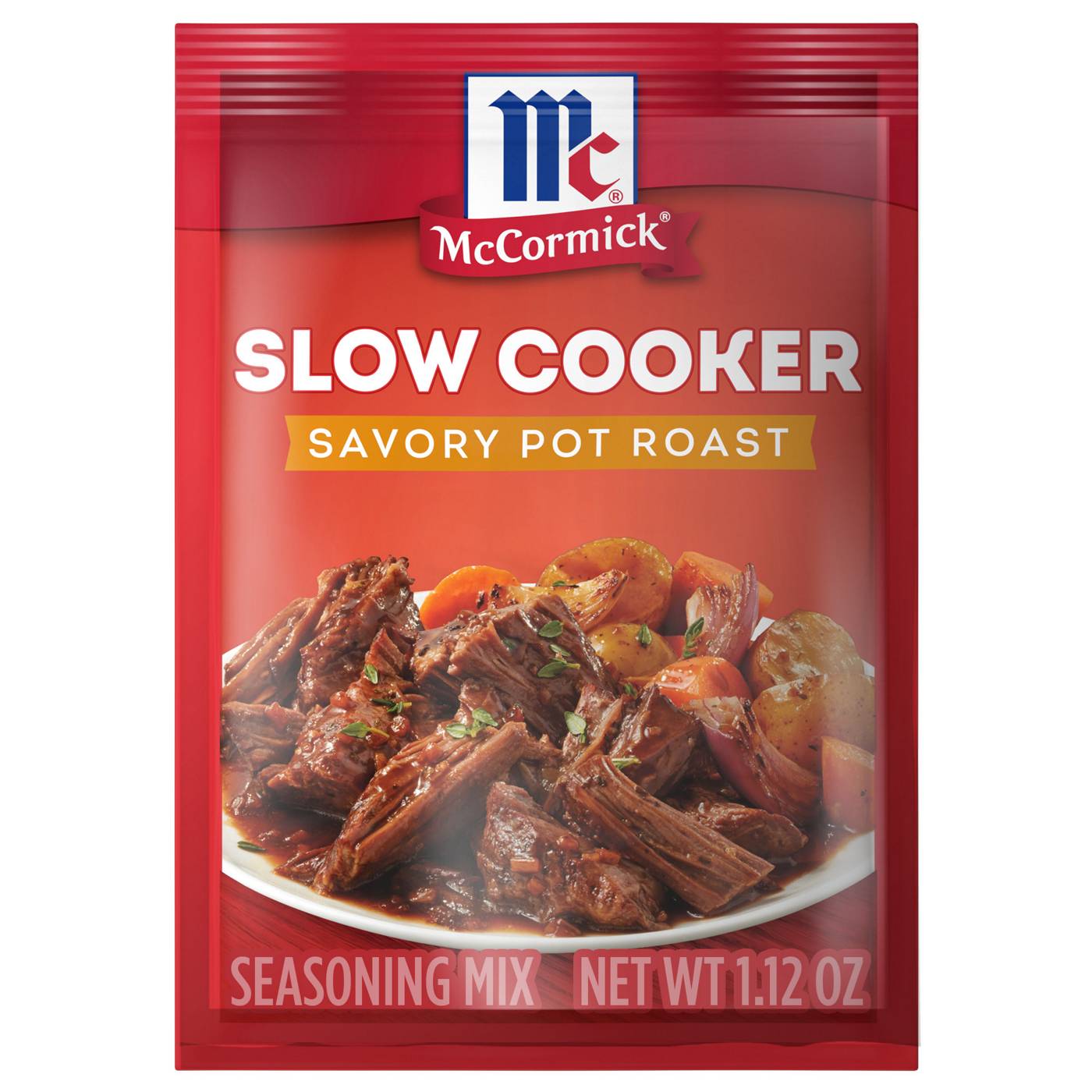 McCormick Slow Cooker Savory Pot Roast Seasoning Mix; image 1 of 9