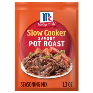 McCormick Slow Cooker Savory Pot Roast Seasoning Mix, 1.3 oz