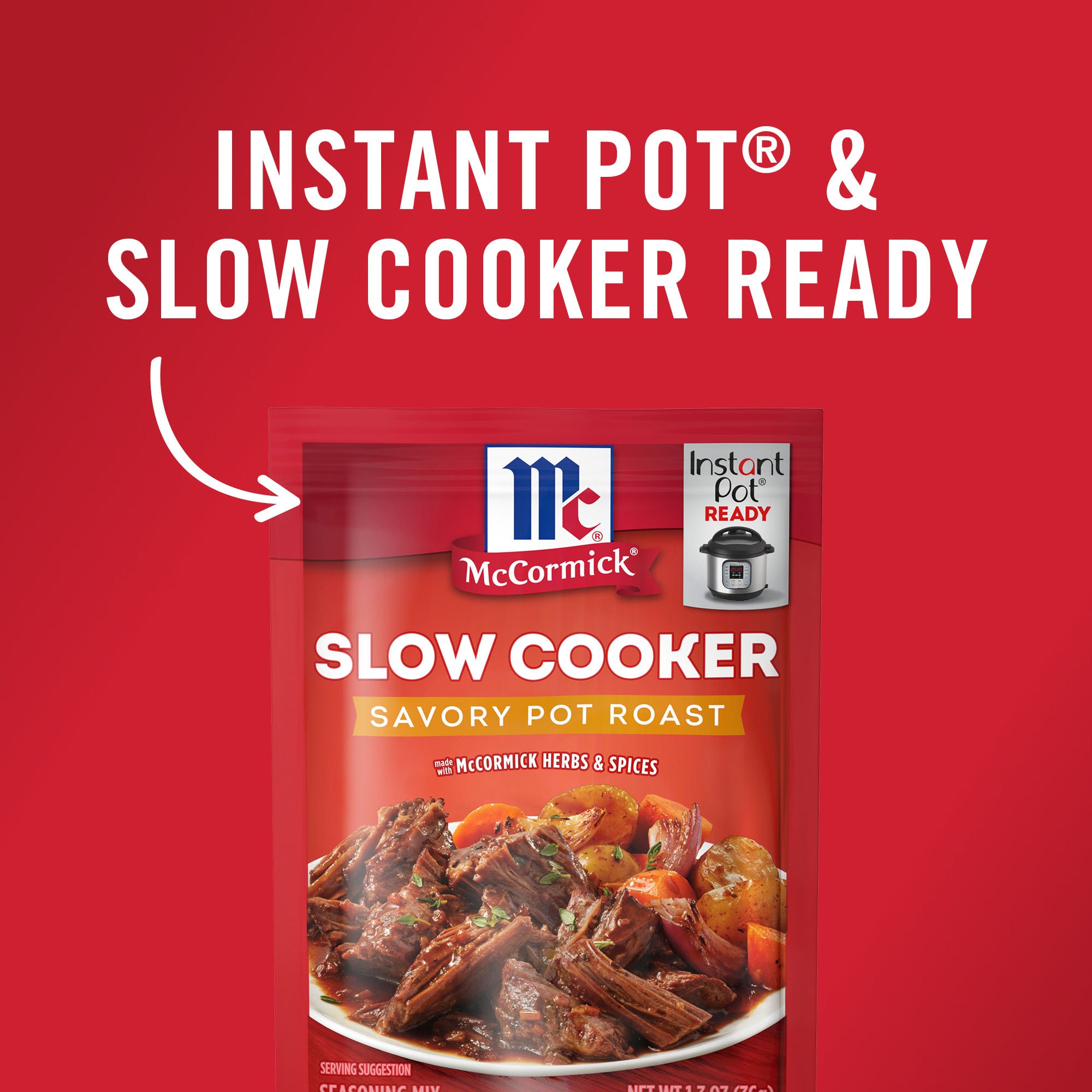 McCormick Slow Cooker Savory Pot Roast Seasoning Mix