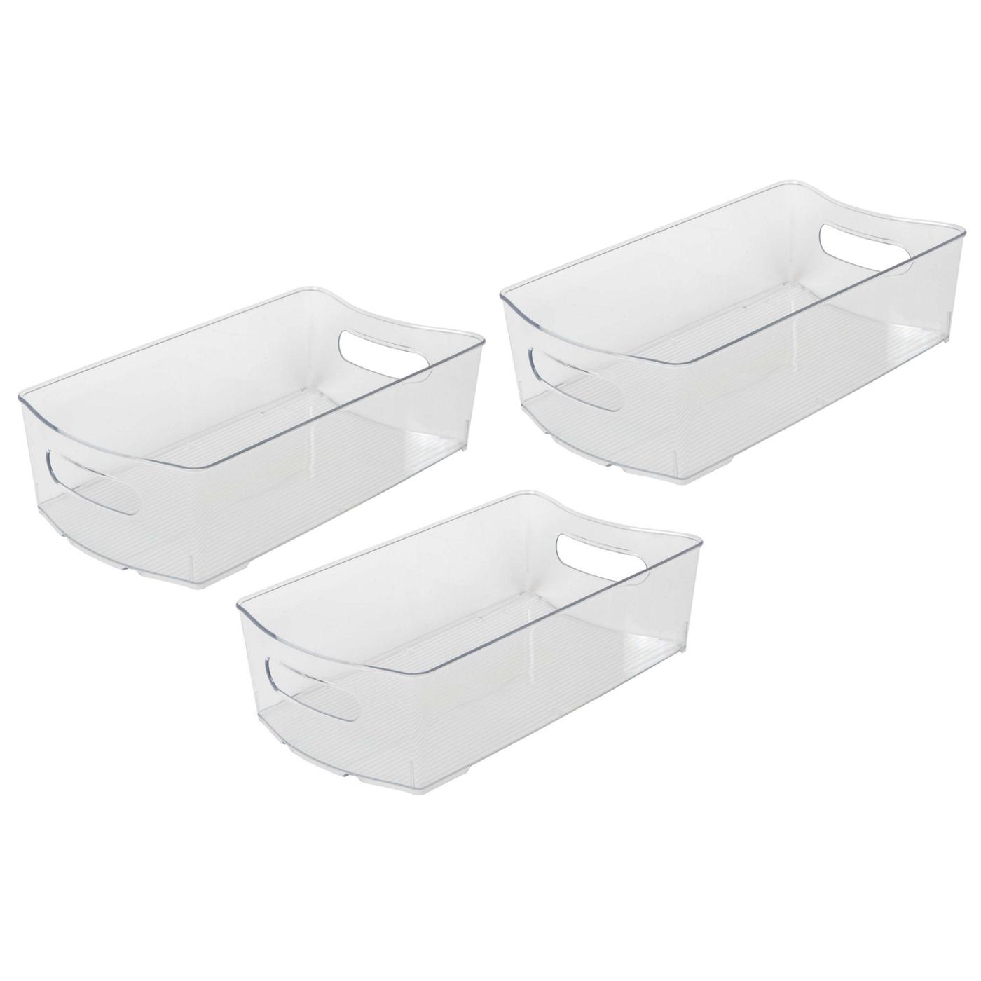 Smart Design Fridge Storage Bins, 3 Pk; image 1 of 2