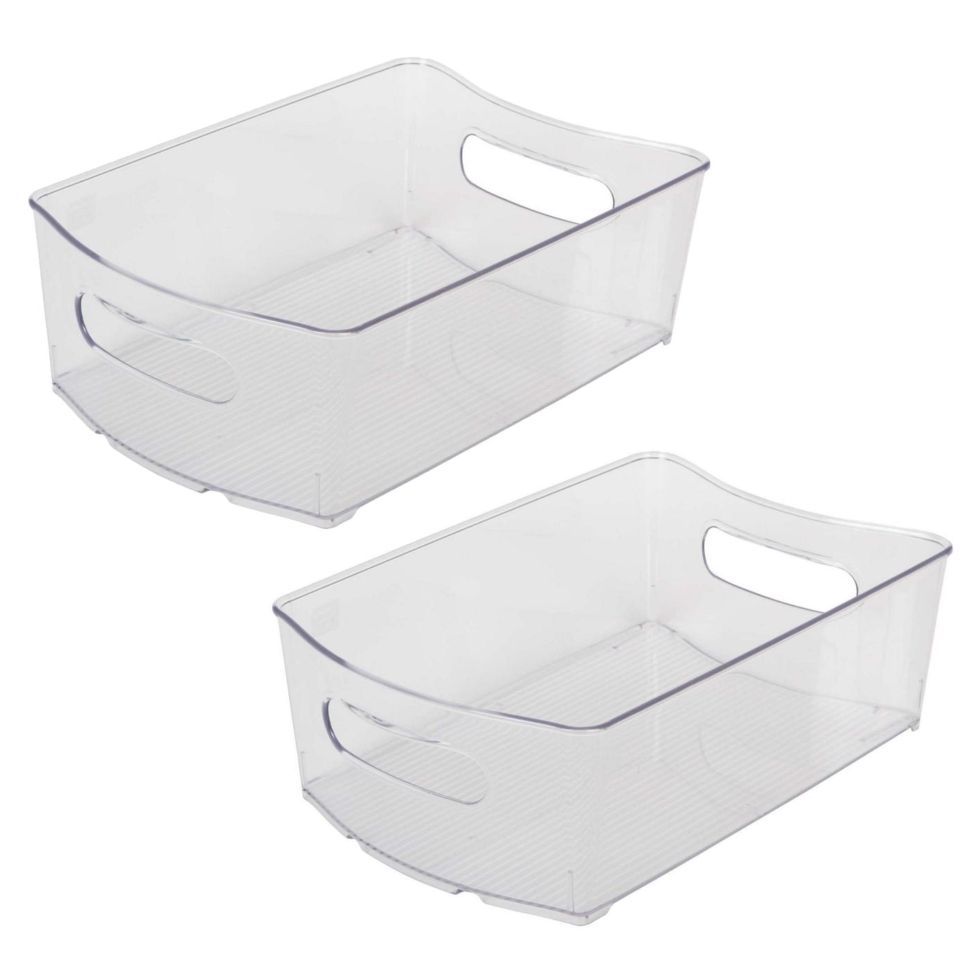 Smart Design Fridge Storage Bins, 2 Pk; image 1 of 2