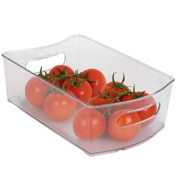 Smart Design Fridge Storage Bins, 2 Pk, 8" x 12"