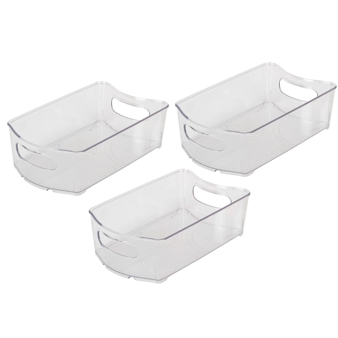 Smart Design Fridge Storage Bins, 3 Pk; image 1 of 3