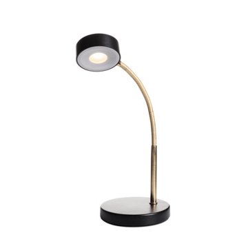 Globe Cory LED Desk Lamp - Matte Black