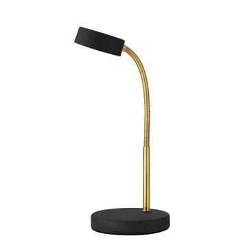 Globe Cory LED Desk Lamp - Matte Black