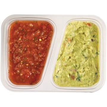 H-E-B Fresh Guacamole & Salsa Combo - Mild, 20 oz