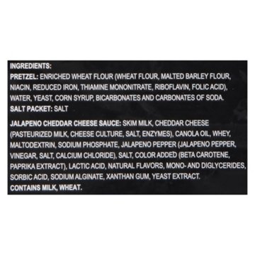 SUPERPRETZEL Soft Pretzel Bites - Jalapeno Cheddar, 21 oz